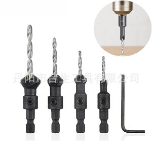 Broca avellanadora Mr Drill de acero de alta velocidad con acabado brillante hexagonal para acero, personalizable OEM - Product Image 2