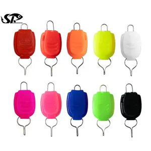 SUPERIORFISHING Fishing Line Stoppers Multiple Color Plastic Needle Holder Fishing Reels Reel Line Clip Stopper Accessories XQ33
