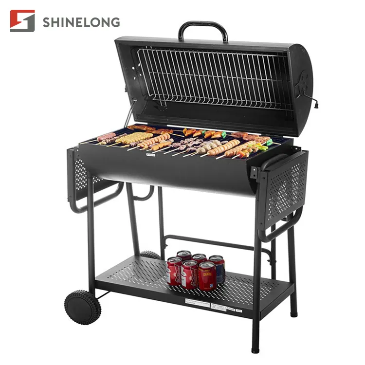 Commercial Portable Outdoor Charcoal Bbq Grills Backyard Party Barbecue Grill