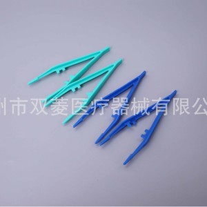 Pinzas desechables para apósitos, moldeadas por inyección de plástico, de grado médico, estériles, para el cuidado de heridas - Product Image 2
