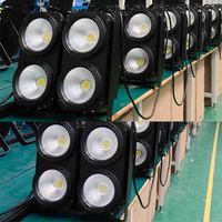 4x100W Lumière de scène LED RGBW blanc chaud et froid, contrôle DMX 512, éclairage de scène pour DJ, discothèque, stroboscope, faisceau, éclairage COB Par