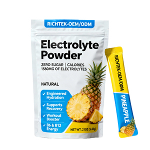 Integratore di nutrizione sportiva Zero zucchero idratazione in polvere bevanda Mix con 6 elettroliti chiave - Product Image 6