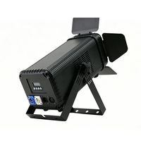 Projecteur LED Fresnel professionnel 200W avec variateur linéaire pour éclairage de scène de studio et de théâtre