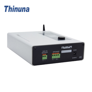 Terminal IP PA Thinuna IP-9611AOB(T) III <span class=keywords><strong>Pro</strong></span> con Respaldo de 100V, Entrada de Micrófono Inalámbrico de 2.4G y Pantalla LCD, Gateway de Audio SIP POE - Product Image 1