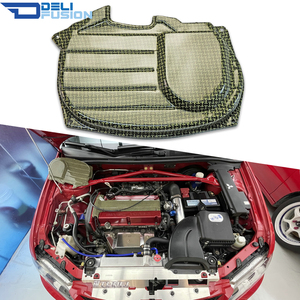 Pour Mitsubishi Lancer Evolution 9 EVO 9 CT9A 4G63 MIVEC 2005-2007, cache-courroie de distribution jaune en Kevlar pour moteur - Product Image 1
