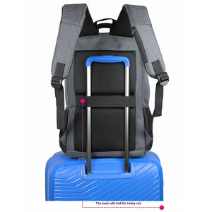 Симпатичный водонепроницаемый деловой рюкзак для ноутбука с защитой от кражи, RFID-защитой, USB-зарядкой и застежкой-молнией, OEM - Product Image 3