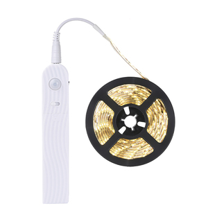 5V COB <span class=keywords><strong>LED</strong></span> Strip ánh sáng PIR cảm biến chuyển động Dimmable trong nhà USB pin hộp Flex ánh sáng dây dễ dàng cài đặt nhà chiếu sáng - Product Image 6