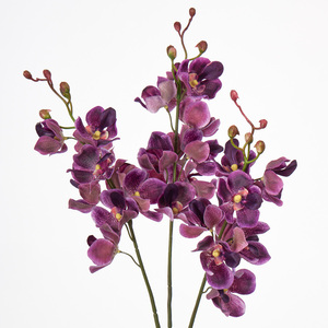 Fiori di Orchidea <span class=keywords><strong>Vanda</strong></span> Artificiali di Alta Qualità, Idratanti e Realistici, per Decorazioni di Soggiorno, Matrimoni ed Eventi all'Aperto - Product Image 4