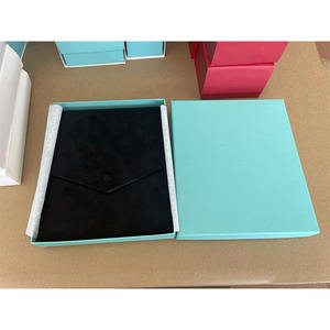 Caja de Embalaje de Joyería Personalizada, Caja de Terciopelo Verde con Luces, Caja de Terciopelo para Collar, Pulsera, Anillo, Pendientes, Juego de Joyería - Product Image 2