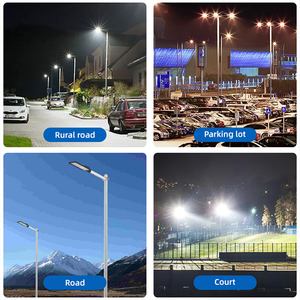 Farola de jardín al mejor precio aluminio SDMD impermeable IP65 al aire libre 50W 100W 150W 200W farola Led - Product Image 6