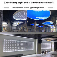 Module LED AC220V 3030 à réflexion diffuse, source lumineuse monochromatique haute luminosité pour caisson lumineux publicitaire