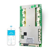 JBD Automatic Recognition 8S-24S 24V 36V 48V 60V 72V 84V Smart BMS LiFePO4 Li-ion 40A 60A 100A 150A 200A for Electric Motorcycle