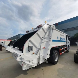 รถบรรทุกอัดขยะแบบบรรทุกด้านหลัง Shacman X3000 F3000 L3000 ขนาด 8-10 ลูกบาศก์เมตร จากจีน ราคาใหม่ - Product Image 5