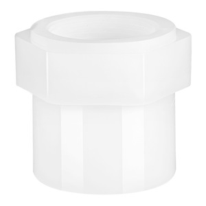 Accesorio de Tubería de Rosca Interna de PVDF Resistente a Ácidos y Álcalis de Alta Temperatura, Conexión Recta de Fusión en Caliente para Conductos - Product Image 1