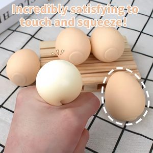 2026 New Squeeze Toys Egg Squishy Stress Relief <b>Fidget</b> Toy Pinch TPR Sensory Toy Anti Stress Ball for ADHD Adults - Product Image 6