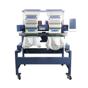 Ropa de cama de cuero Textil Ropa típica Alfombra Cinta Taping 2 3 Seis 4 Cabezas Cap Máquina de bordado plano con accesorio de lentejuelas - Product Image 6