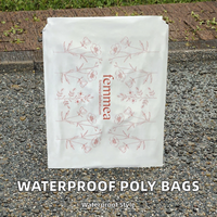 Film d'emballage noir imperméable de 3 mil d'épaisseur pour sacs et vêtements, idéal pour l'expédition personnalisée