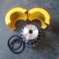 Vente Flash SFS 45 #   Accouplement de chaîne à rouleaux universel KC en acier traité par oxydation et durci, fabrication OEM, livraison rapide, garantie 1 an
