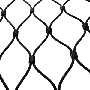 Paslanmaz çelik tel dokuma kablo halat örgü koruma çiti hayvan kafesleri ekran örgü tel halat kablo Net - Product Image 3