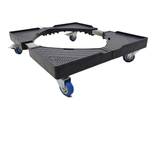 Soporte móvil para refrigerador, <span class=keywords><strong>Base</strong></span> móvil multifuncional <span class=keywords><strong>con</strong></span> <span class=keywords><strong>ruedas</strong></span>, para lavadora y secadora - Product Image 3