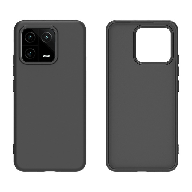 New Ultrathin Fall Proof for Xiaomi13 13 Pro Mobile Phone Case Matted Fashion Black Mobile Phone Case Wholesale