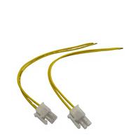 5557-2P 2-Pin-Steckverbinder Kabelbaum 4,2mm Rastermaß Anschlusskabel für ATX-Netzteil OEM