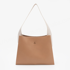 Bolso de Mano Tipo Clutch de Piel Sintética Vegana con Logotipo Personalizado para Mujer, con Cierre de Cremallera, Forro de Poliéster y Correa Individual - Product Image 1