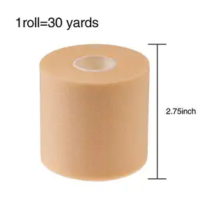 Custom Pre Wrap Sports Tape Foam Under Wrap Quality Soft Under Wrap Bandage