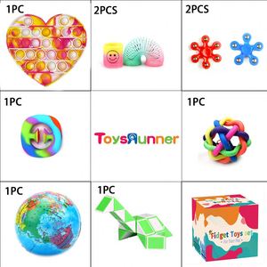 ของเล่นฟิดเจ็ตบรรจุภัณฑ์โลโก้สั่งทำตามมาตรฐาน ASTM EN71 ขายดี ชุดของเล่นฟิดเจ็ตบรรเทาความเครียดสำหรับผู้ป่วยออทิสติก - Product Image 2