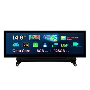 ระบบนำทางสเตอริโอในรถยนต์ Android ขนาด 14.9 นิ้ว ความจุ 8+128GB สำหรับ BMW X3 F25/X4 F26 ปี 2014-2016 ระบบ NBT รองรับ 4G ทั่วโลก พร้อม CarPlay ไร้สาย CE-XTRONS - Product Image 1
