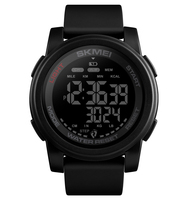 Montres numériques pour hommes, montre de sport étanche 5ATM, montre-bracelet multifonctionnelle Skmei 1469