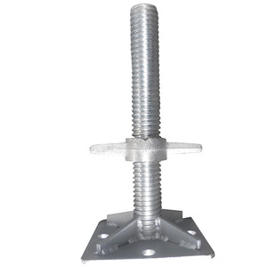 Electro mạ kẽm Jack căn cứ và cơ sở tấm giàn giáo Vật liệu thép Điều chỉnh Prop - Product Image 4
