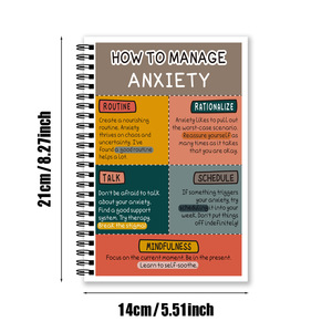Diario para Manejar la Ansiedad: No tengas <span class=keywords><strong>miedo</strong></span> a hablar sobre tu ansiedad. Encuentra un Buen Sistema de Apoyo. Tratamiento de Prueba - Product Image 2