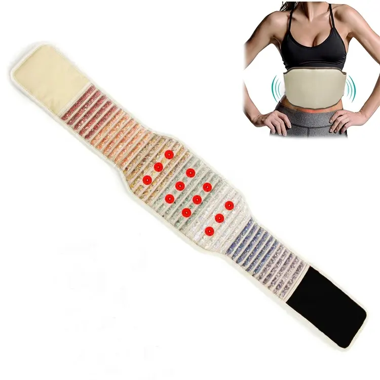 Red Light Therapy Device PEMF Biophotonen Amethyst Heating Pad Far Infrared Heated Belts Negative Anion Waist Belts