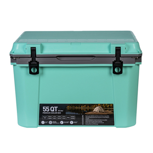 Kuer 55 QT Glacière Rigide en Plastique, Bar de Camp Isotherme pour Camping, Glacière à Injection Extérieure - Product Image 3