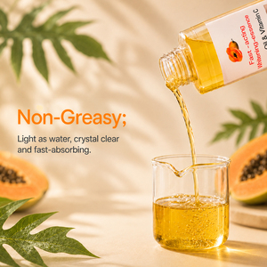 Aceite Corporal Orgánico de Papaya OEM/ODM, Vegano, con Niacinamida Líquida para Blanquear la Piel, Manchas Oscuras y Pigmentación en los Nudillos - Product Image 4