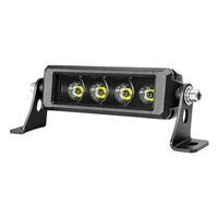 Barre lumineuse LED 6 pouces à faisceau spot basse intensité 20W 12V 4x4 pour camions, véhicules, tracteurs, Jeep, ATV, SUV, Wrangler