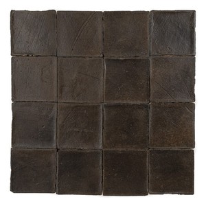 Baldosa Cuadrada Chroma Marrón Oscuro 10x10 para Piso y Pared - Product Image 2