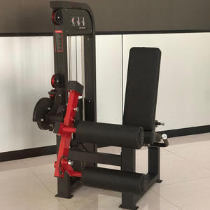 Appareil de musculation professionnel à charge libre pour extensions et curls des jambes, double fonction, robuste et réglable, pour l'entraînement des muscles du bas du corps en salle de sport - Product Image 4
