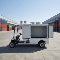 Voiturette de golf électrique personnalisable Renqi avec boîte de rangement, certifiée CE, vitesse de 30-50 km/h, autonomie de 90 km, accessoires et batteries en option