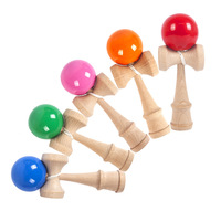 Vente en gros de jouets japonais personnalisés Kendama en bois, épée pour adultes et enfants, balle de compétition pour sports de plein air, jouet œil-main