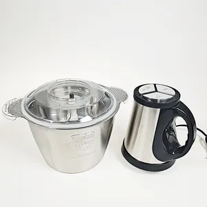 Mincer Multifunctional Vegetable Cutting Stainless Steel 6 Litres Electric Grinder Meat Chopping