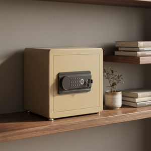 Coffre-fort biométrique à empreintes digitales haute sécurité avec serrure à clavier numérique pour la maison, l'hôtel, le bureau - Product Image 1