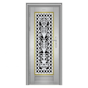 Porta in Acciaio Inox <span class=keywords><strong>di</strong></span> Alta Qualità con Design a Griglia <span class=keywords><strong>di</strong></span> <span class=keywords><strong>Sicurezza</strong></span> <span class=keywords><strong>per</strong></span> Uso Residenziale in Malesia - Product Image 2