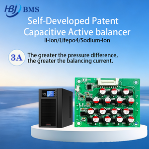맞춤형 고전류 3A 액티브 배터리 밸런서 (6S-8S LFP/리튬/나트륨 이온용) 초저전력 소비 및 자가 전원 공급 - Product Image 4