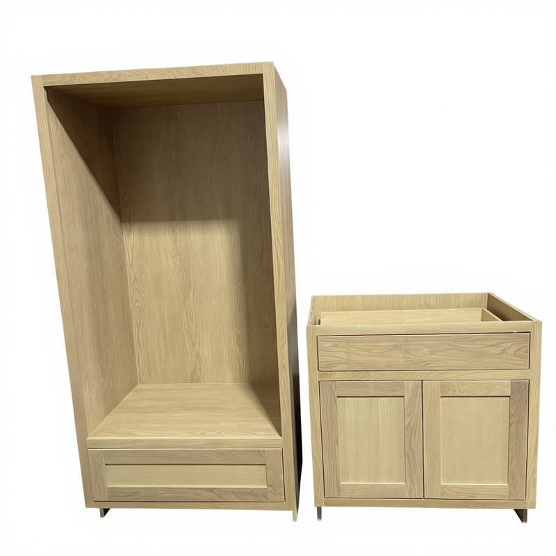Modern Kitchen Cabinetry Unfinished Real Wood