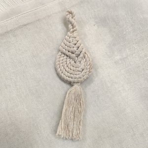 Traditional Knitted Rope <b>Tassel</b> Decor Round Handicraft Home Ornament - Product Image 1
