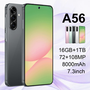 Danh Sách Mới A56 5g 7.3 inch 16GB + 1TB <span class=keywords><strong>Android</strong></span> 5g điện thoại thông minh <span class=keywords><strong>Android</strong></span> 14 điện thoại di động Dual Sim thẻ giá thấp - Product Image 3