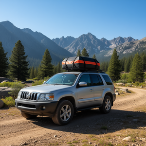 Sac de transport de toit Vevor 15 pieds cubes, sac de rangement de toit de voiture trapézoïdal en PVC 840D - Product Image 2