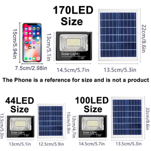 Lampe solaire <span class=keywords><strong>LED</strong></span> extérieure, projecteurs solaires de jardin, réflecteur <span class=keywords><strong>LED</strong></span> étanche, <span class=keywords><strong>projecteur</strong></span> mural, lampe solaire puissante - Product Image 6